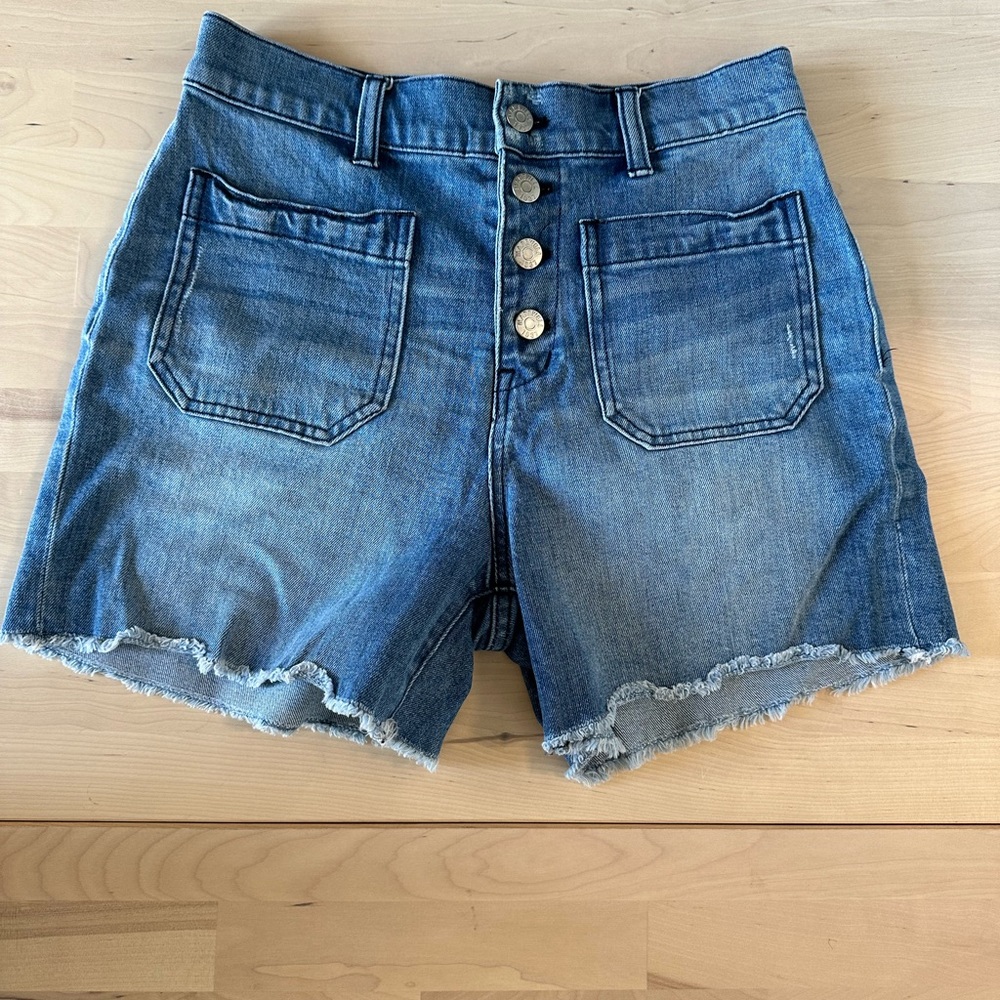 Madewell High Waisted Mom Shorts